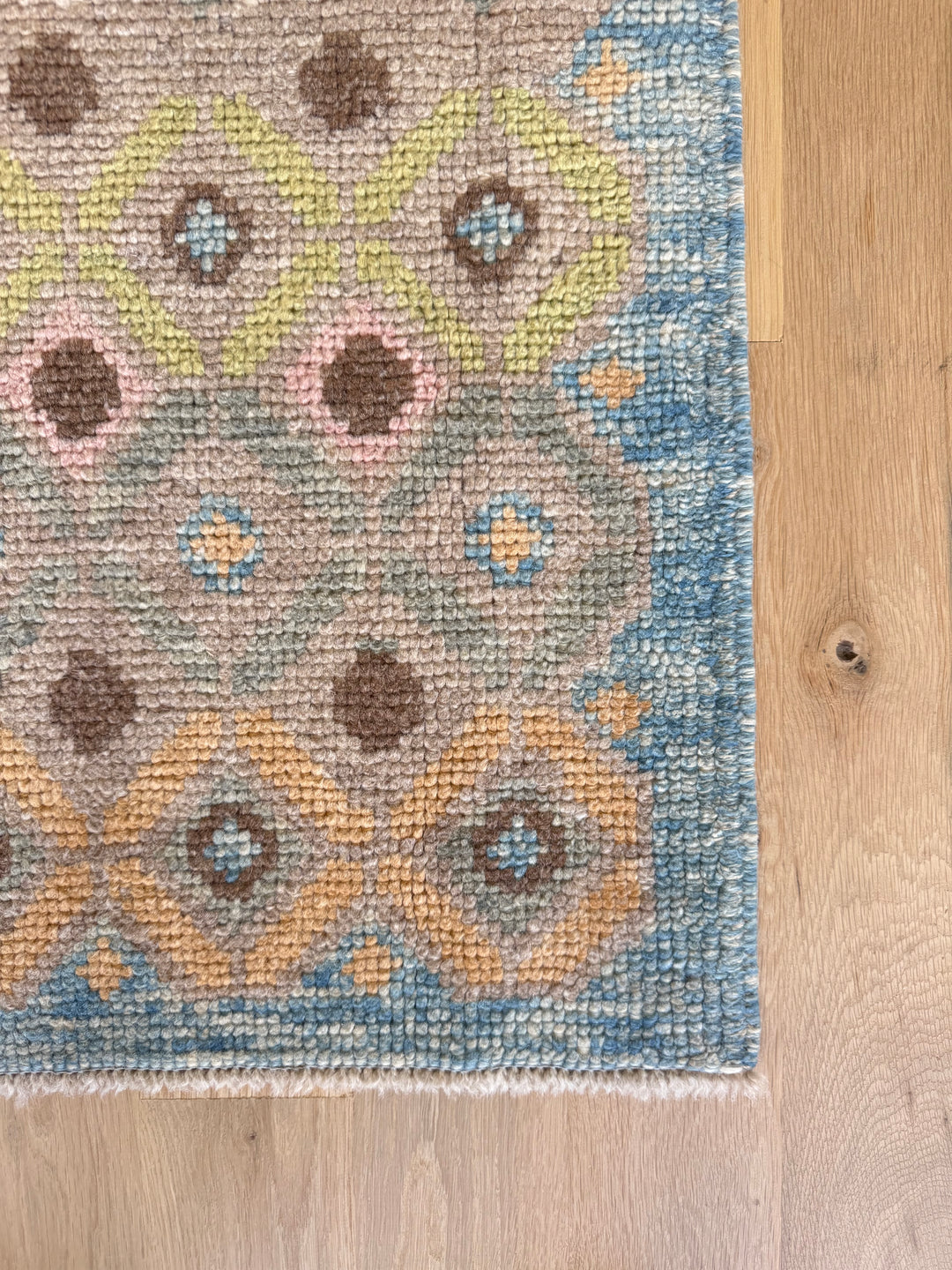 Oushak Runner 2.10x11.6 - LillieKat Rugs
