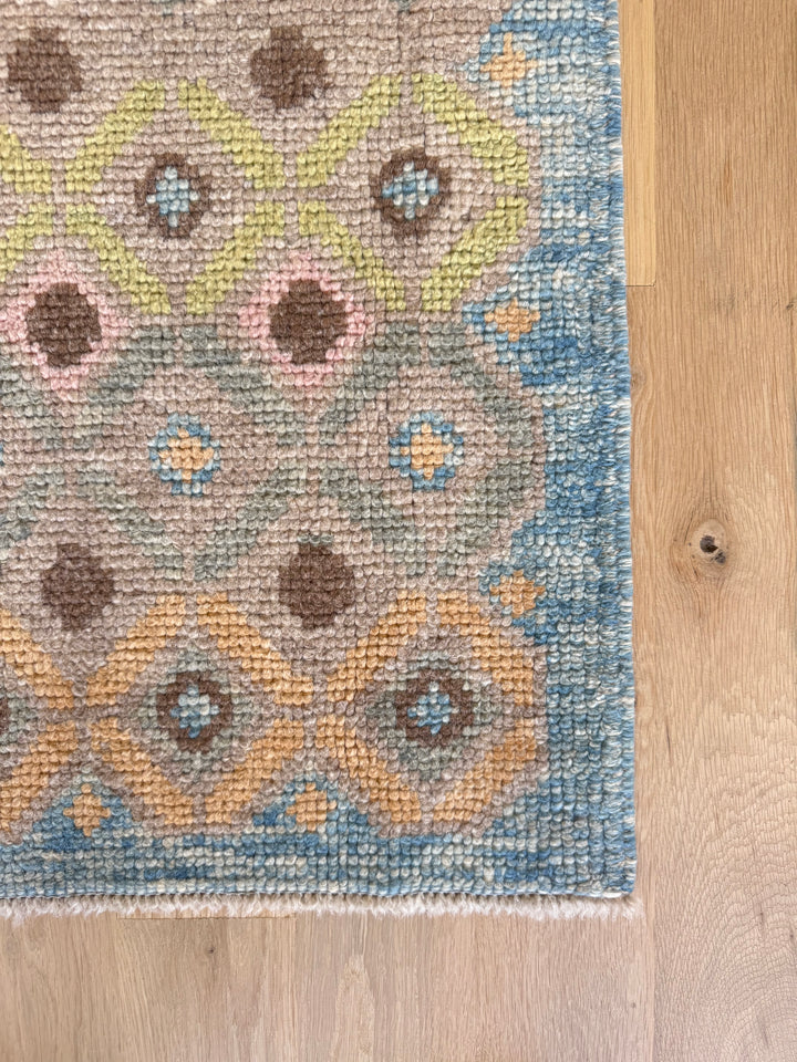 Oushak Runner 2.10x11.6 - LillieKat Rugs
