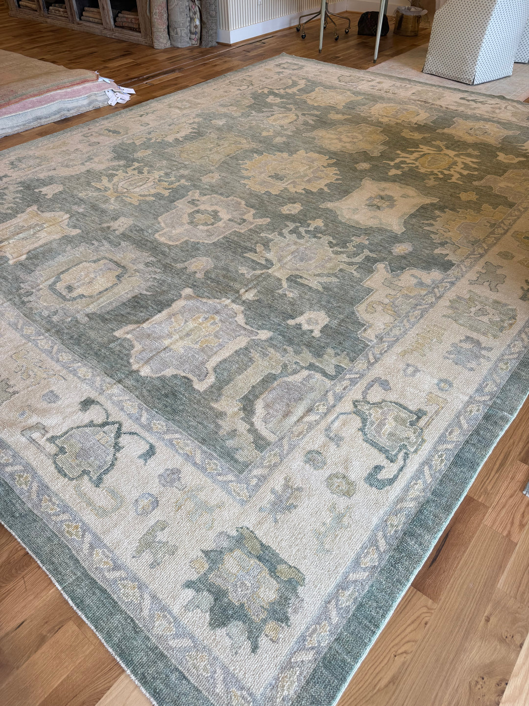 Oushak 12.3x15.6 - LillieKat Rugs