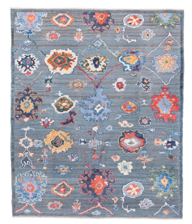 Oushak-Kilim 8.4x10.0 - LillieKat Rugs