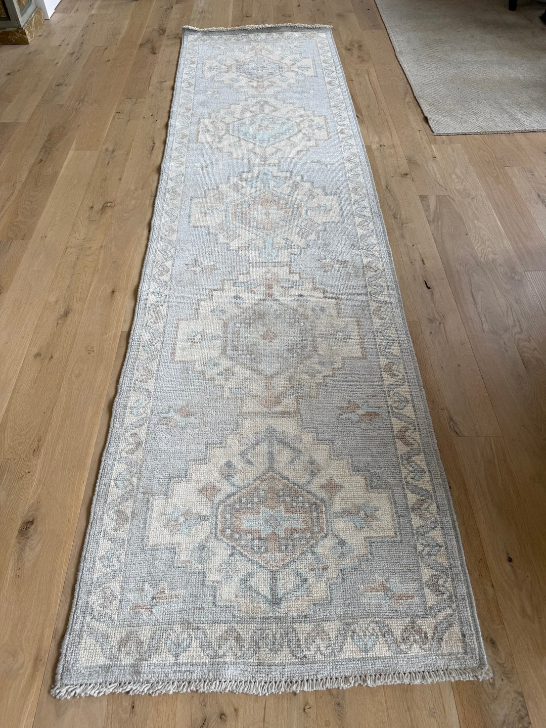 Oushak Runner 2.8x10.7 - LillieKat Rugs