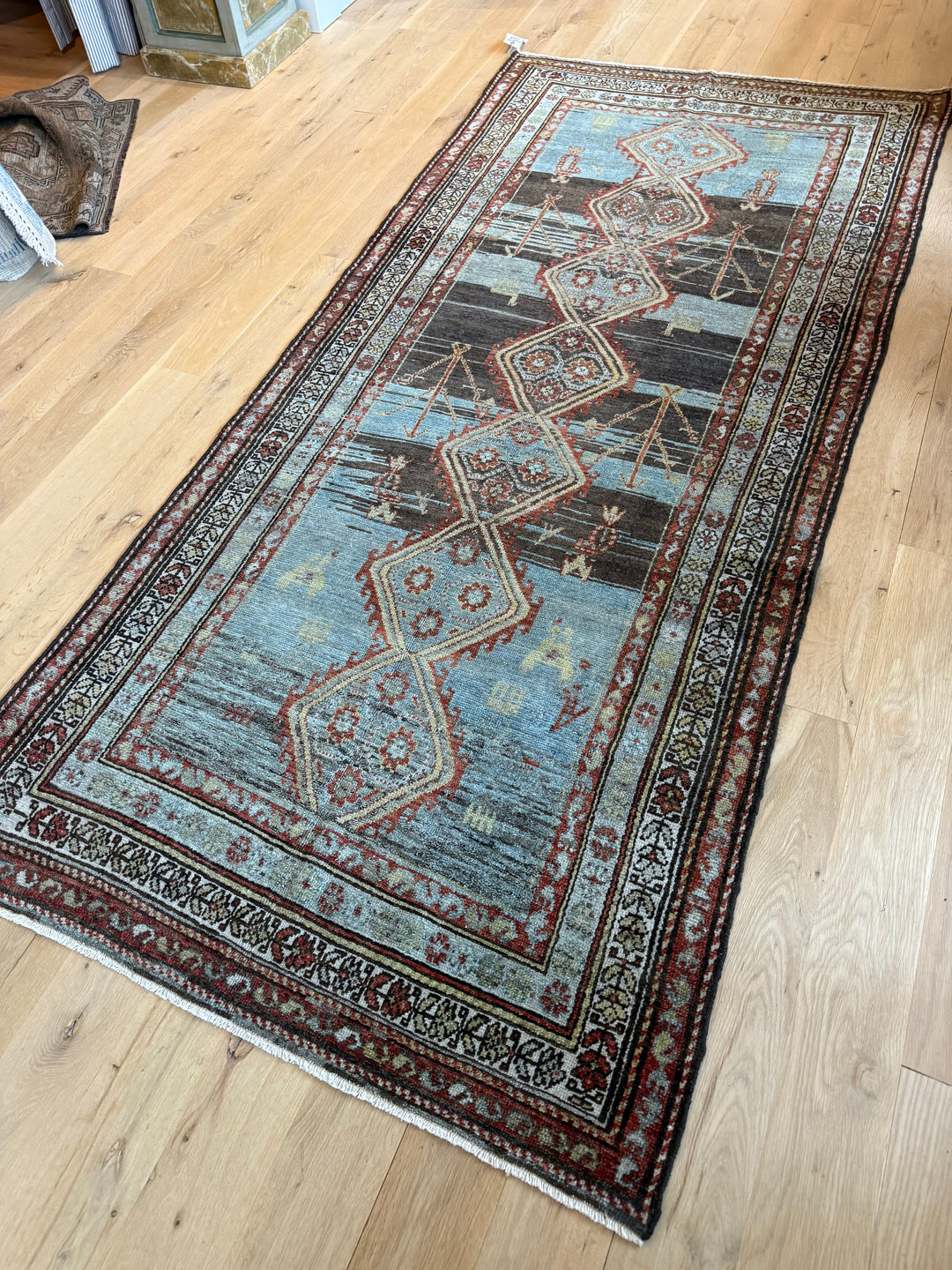Hamadan Runner 3.11x9.0 - LillieKat Rugs