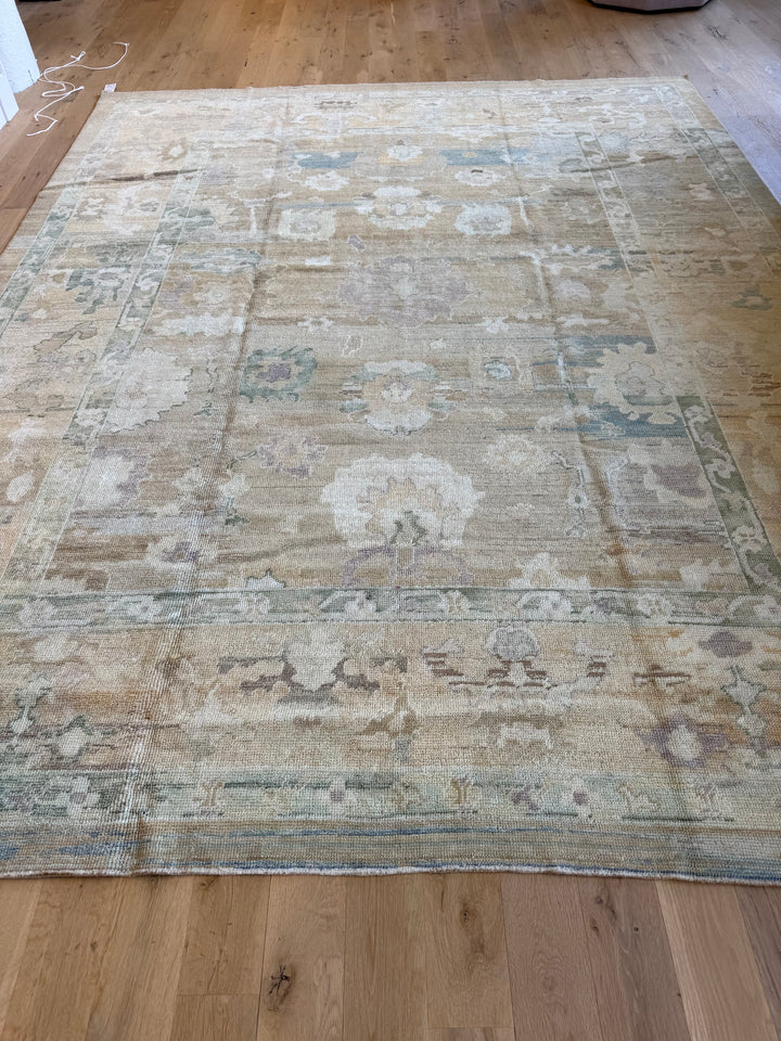 Oushak (OLD WOOL) 9.2x11.9 - LillieKat Rugs