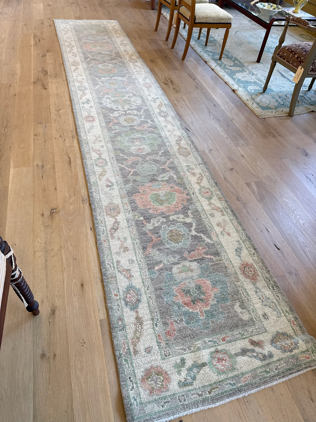 Oushak Runner 2.7x14.3 - LillieKat Rugs