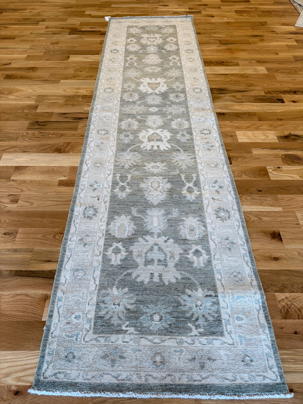 Oushak Runner 2.9x10.5 - LillieKat Rugs