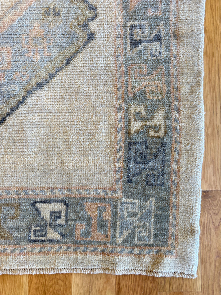 Oushak Gallery Runner 4.1x11.5 - LillieKat Rugs