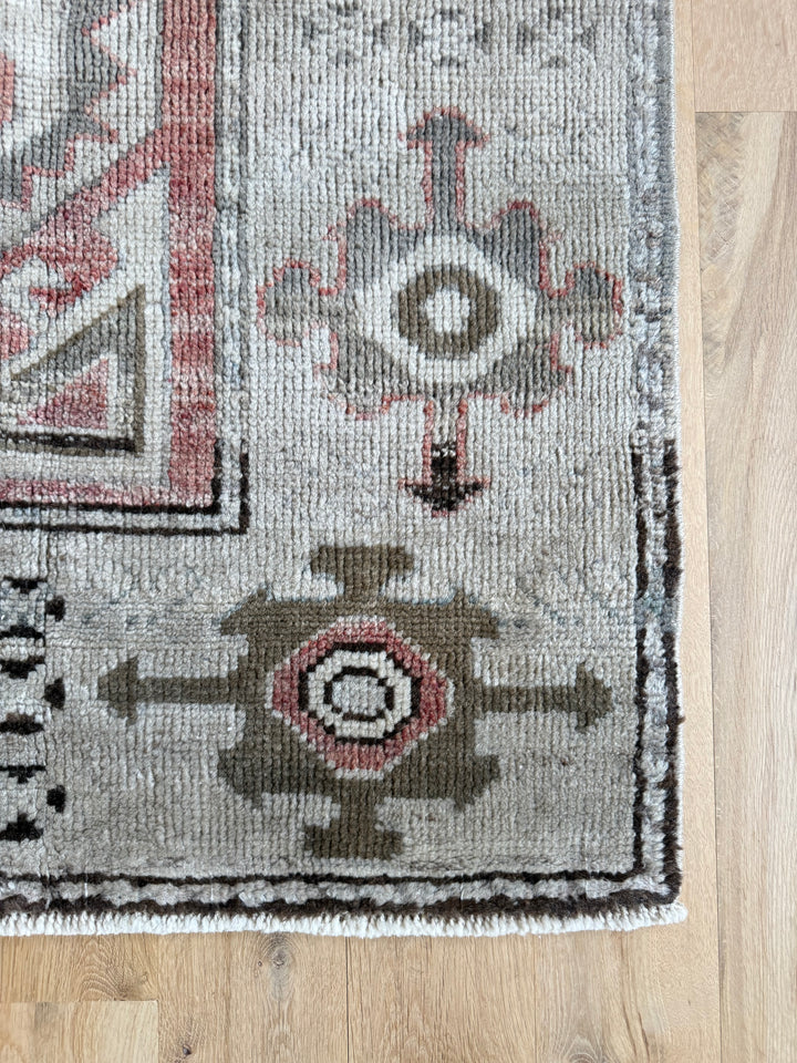 Oushak (OLD WOOL) 4.3x5.4