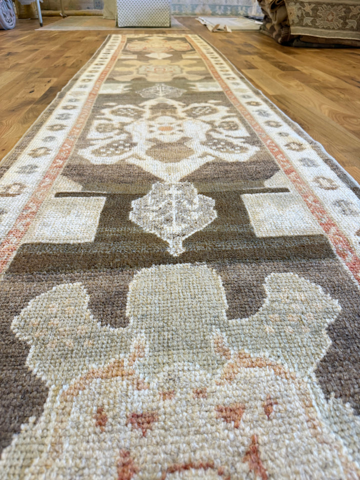 Oushak Runner (OLD WOOL) 2.8x13.10 - LillieKat Rugs