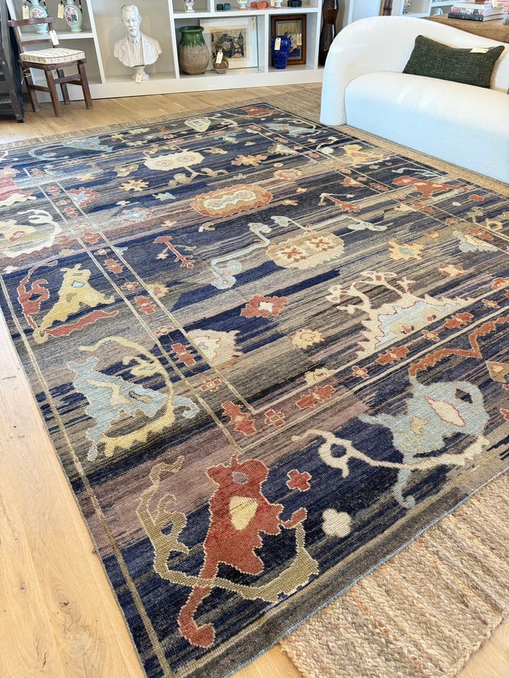 Oushak (OLD WOOL) 10.0x13.10 - LillieKat Rugs