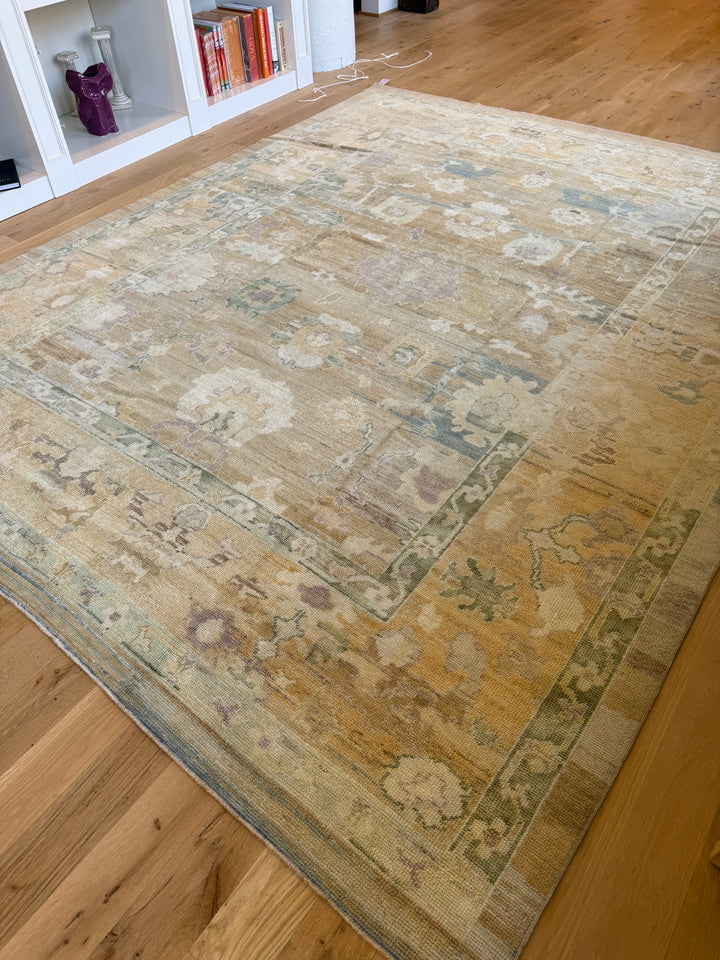 Oushak (OLD WOOL) 9.2x11.9 - LillieKat Rugs