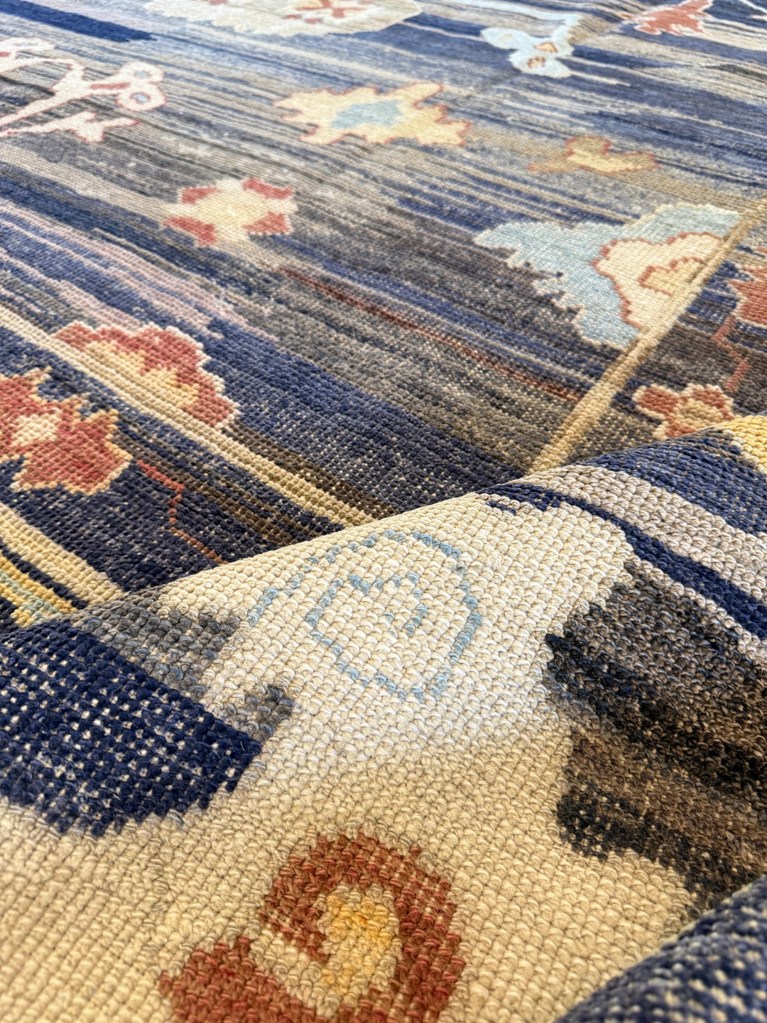 Oushak (OLD WOOL) 10.0x13.10 - LillieKat Rugs