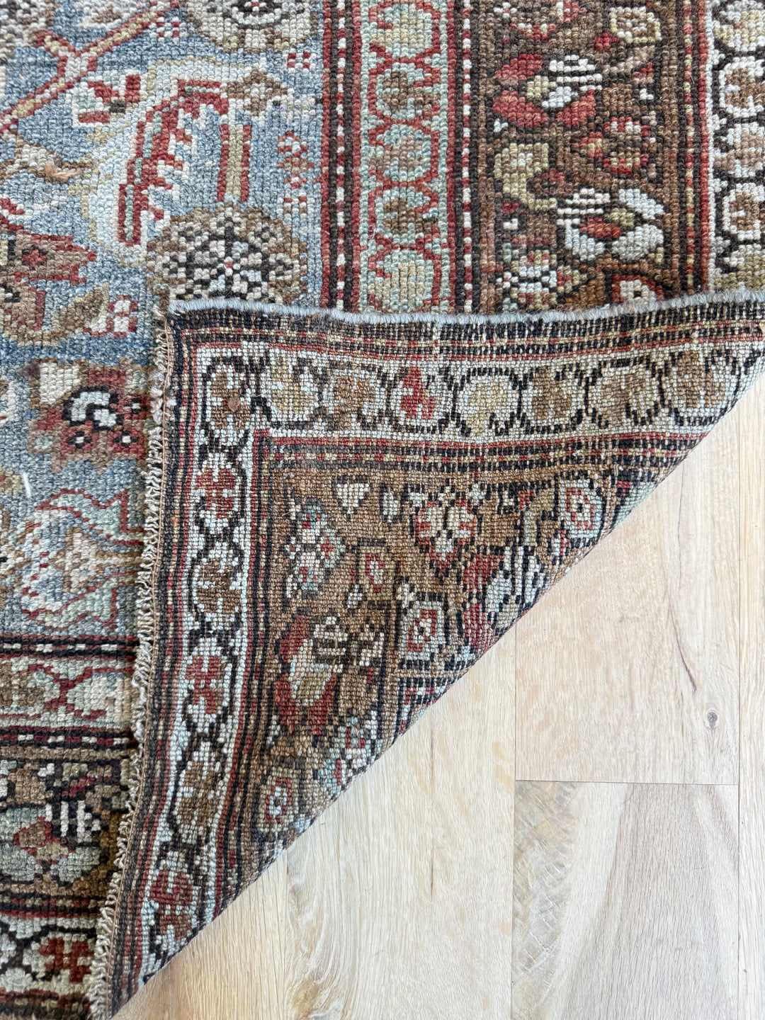Malayer (Kurdish) Runner 3.5x16.9 - LillieKat Rugs