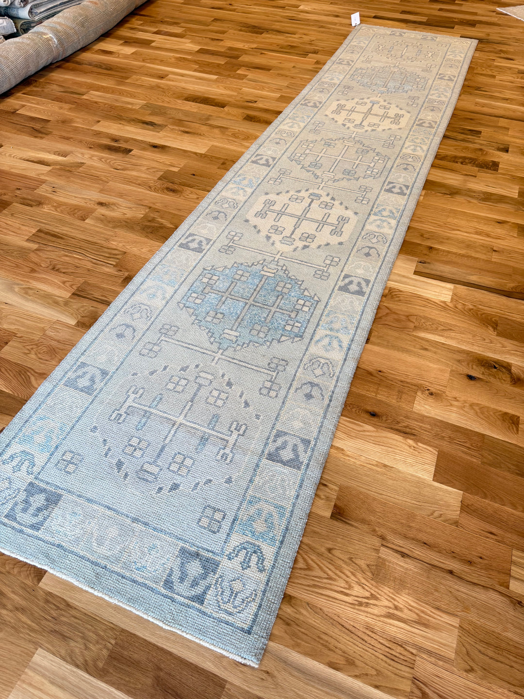 Oushak Runner 2.10x13.7 - LillieKat Rugs