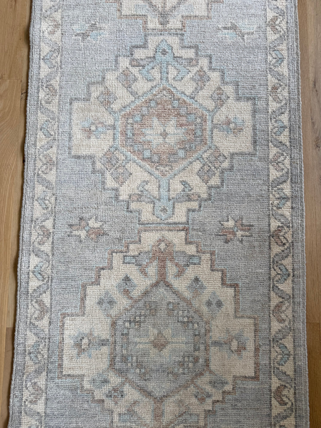 Oushak Runner 2.8x10.7 - LillieKat Rugs