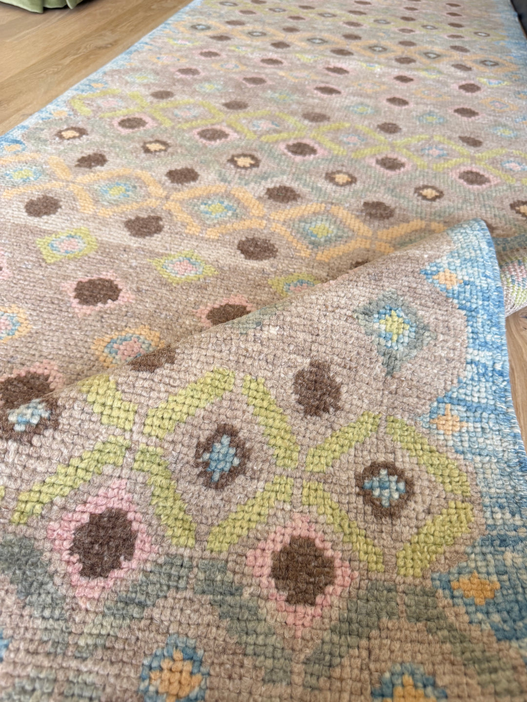 Oushak Runner 2.10x11.6 - LillieKat Rugs