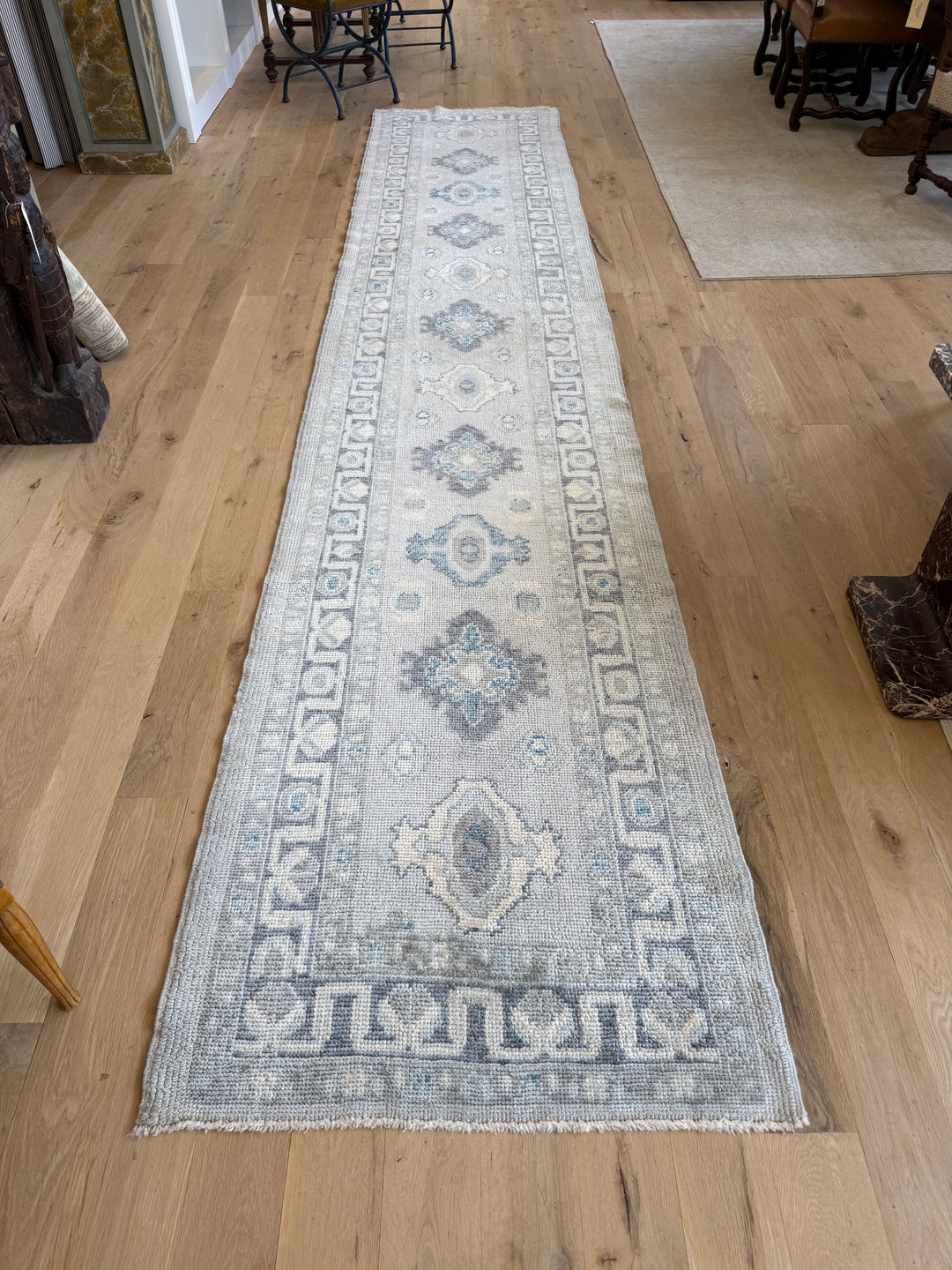 Oushak Runner 3.0x15.1 - LillieKat Rugs