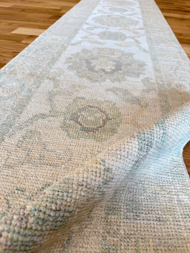 Oushak Runner 2.2x10.7 - LillieKat Rugs