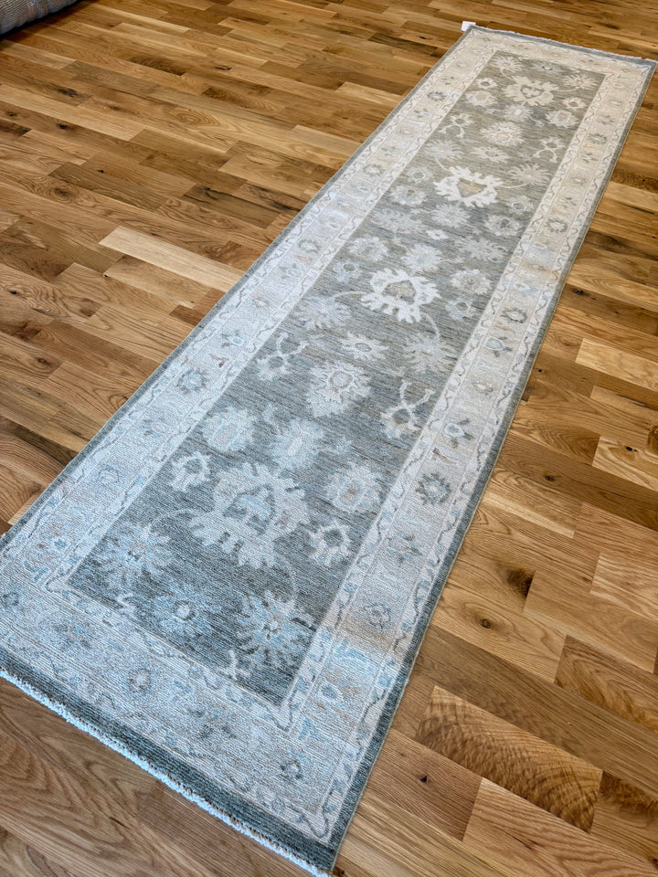 Oushak Runner 2.9x10.5 - LillieKat Rugs