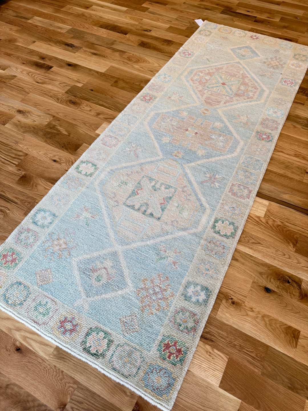 Oushak Runner 2.11x8.3 - LillieKat Rugs