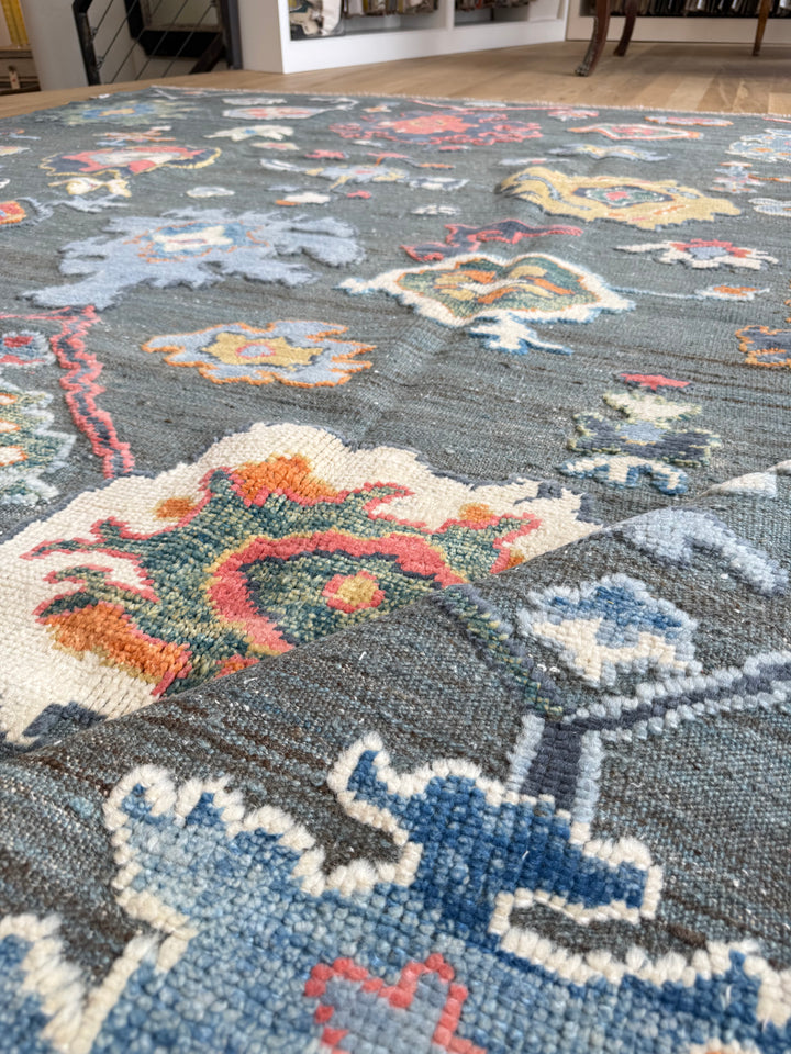 Oushak-Kilim 8.4x10.0 - LillieKat Rugs