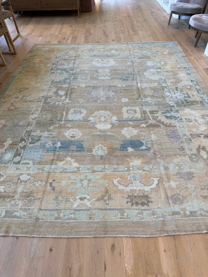 Oushak (OLD WOOL) 9.2x11.9 - LillieKat Rugs