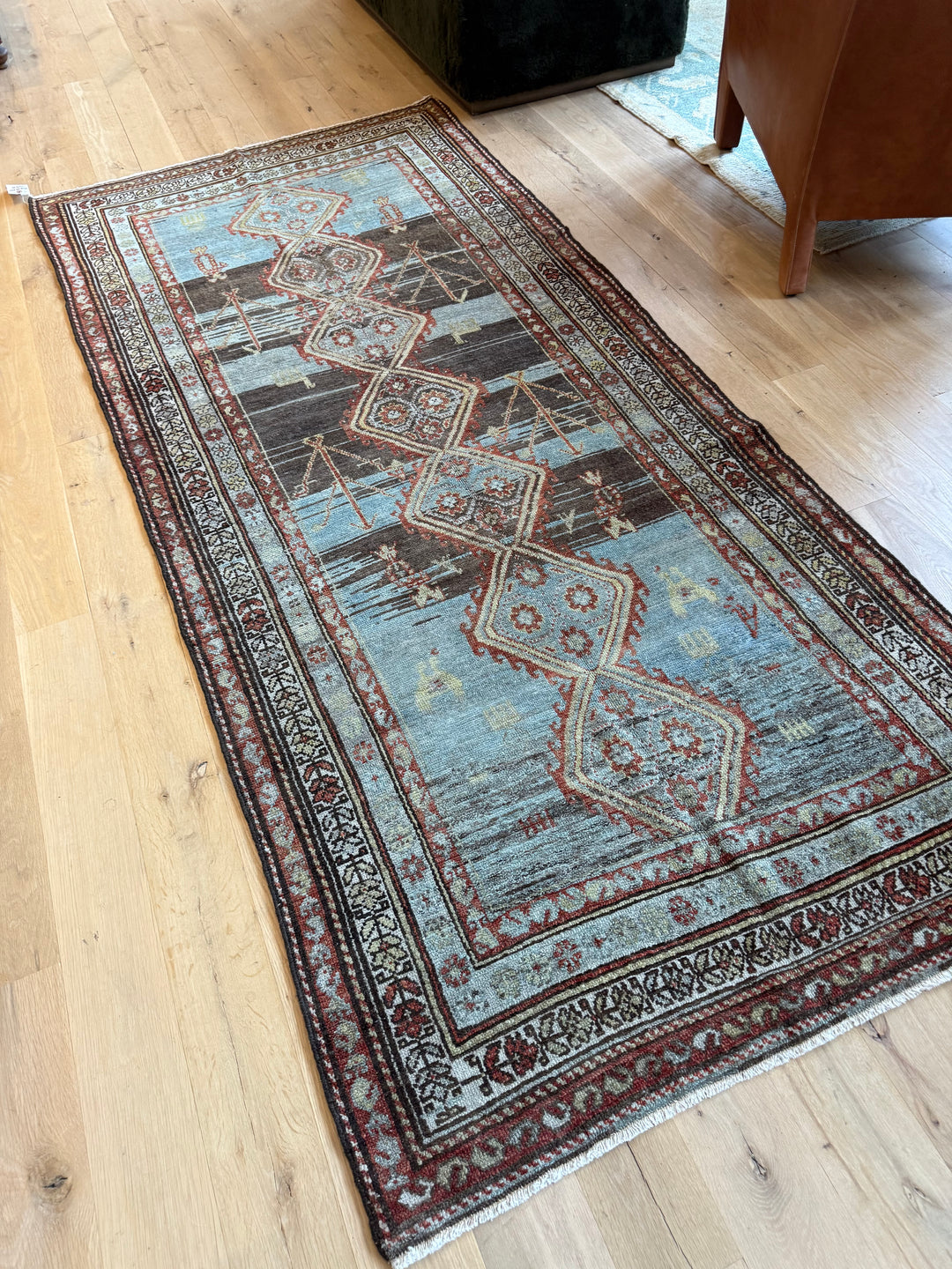 Hamadan Runner 3.11x9.0 - LillieKat Rugs