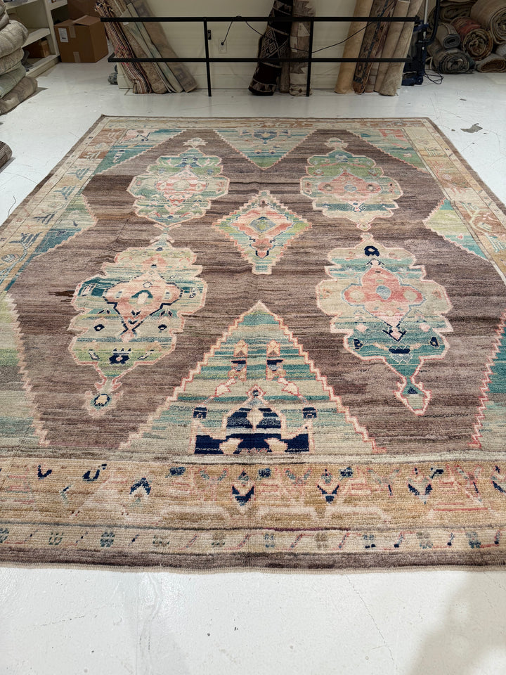 Oushak (OLD WOOL) 10.4x13.9