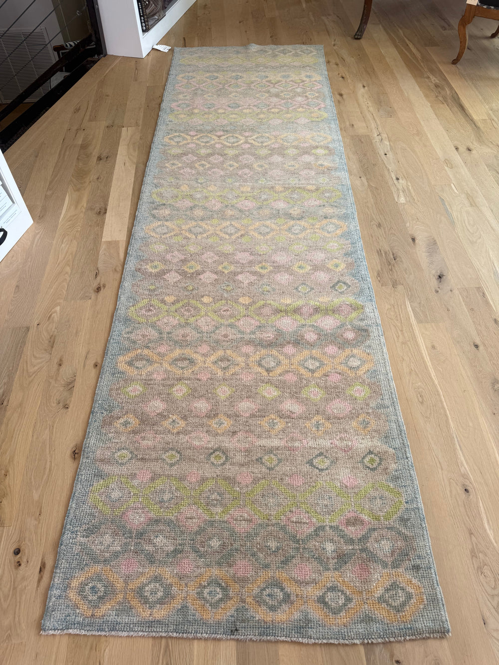 Oushak Runner 3.3x11.2 - LillieKat Rugs