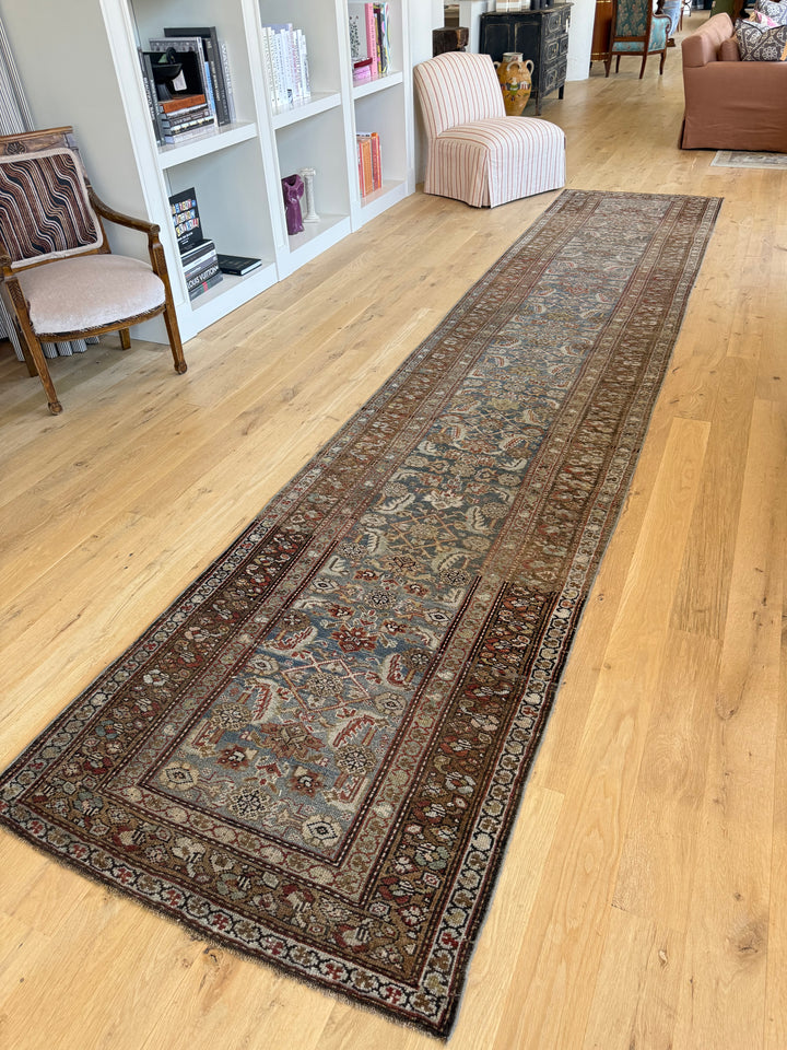 Malayer (Kurdish) Runner 3.5x16.9 - LillieKat Rugs
