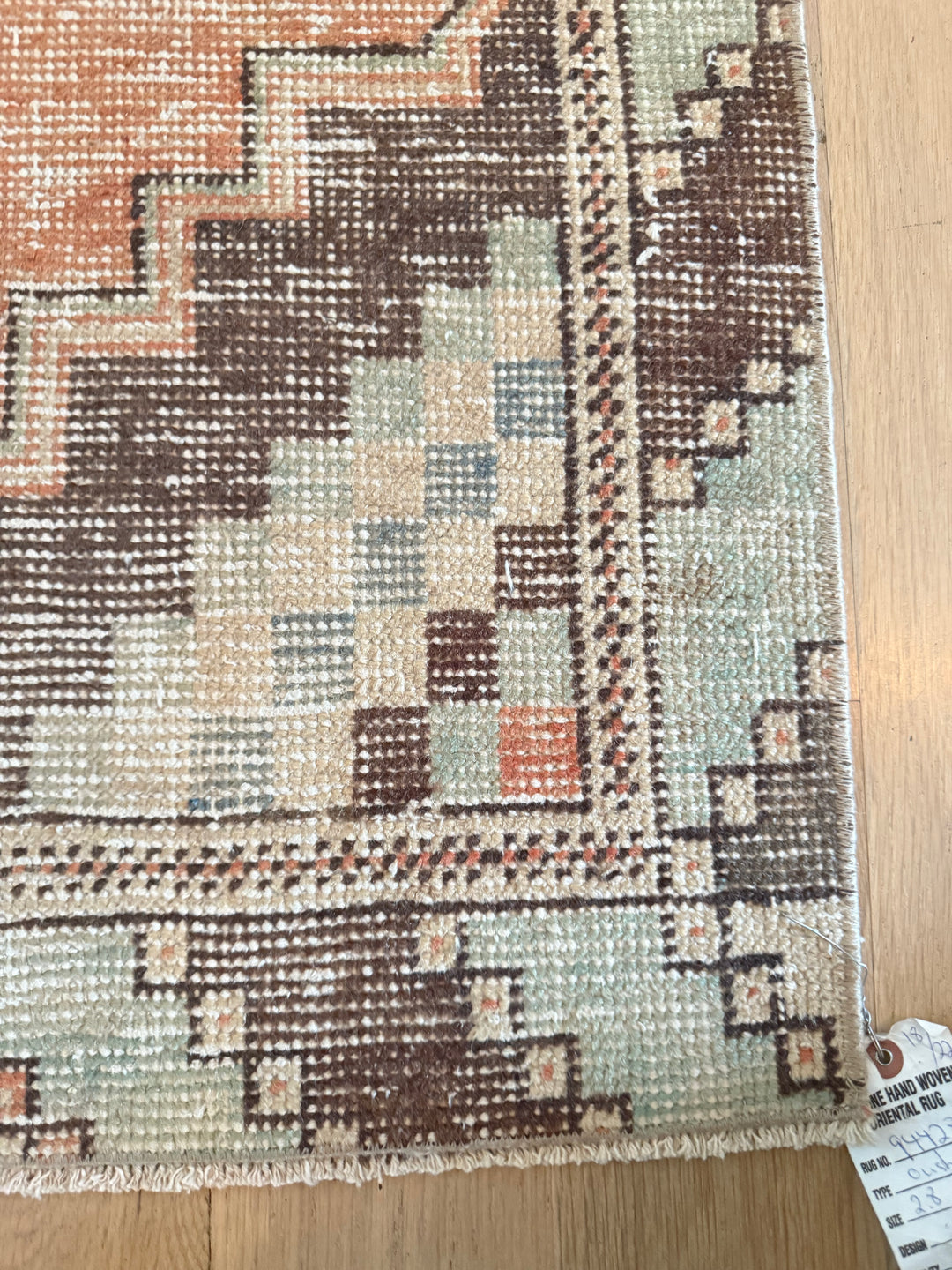 Oushak Runner 2.8x9.0