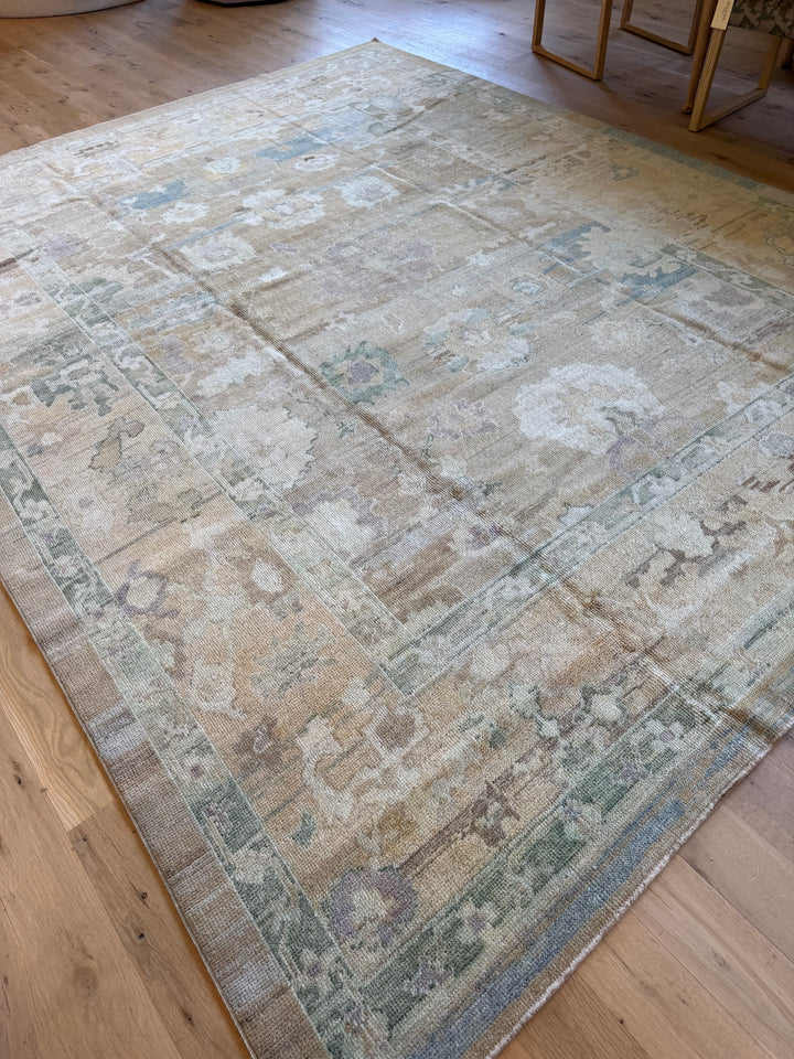Oushak (OLD WOOL) 9.2x11.9 - LillieKat Rugs