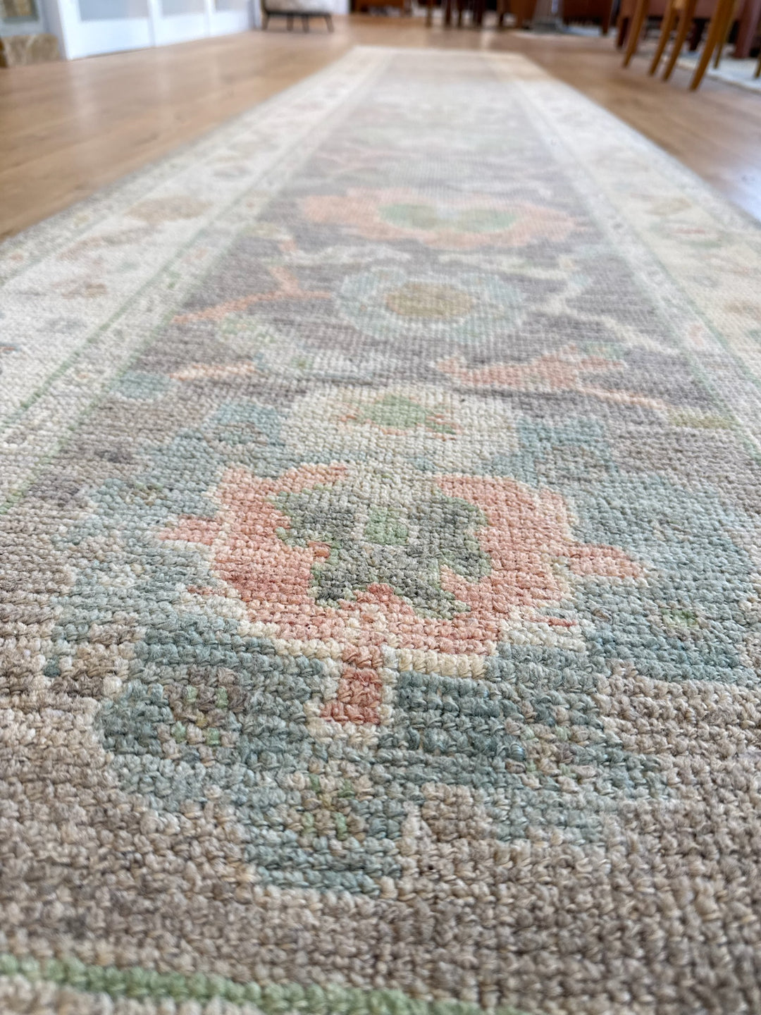 Oushak Runner 2.7x14.3 - LillieKat Rugs