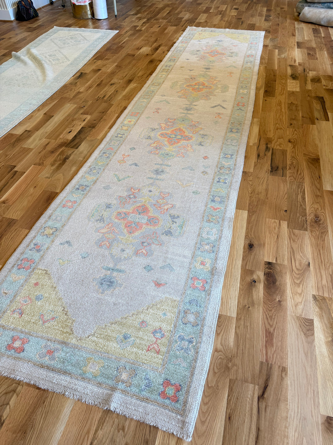 Oushak Runner 3.4x14.8