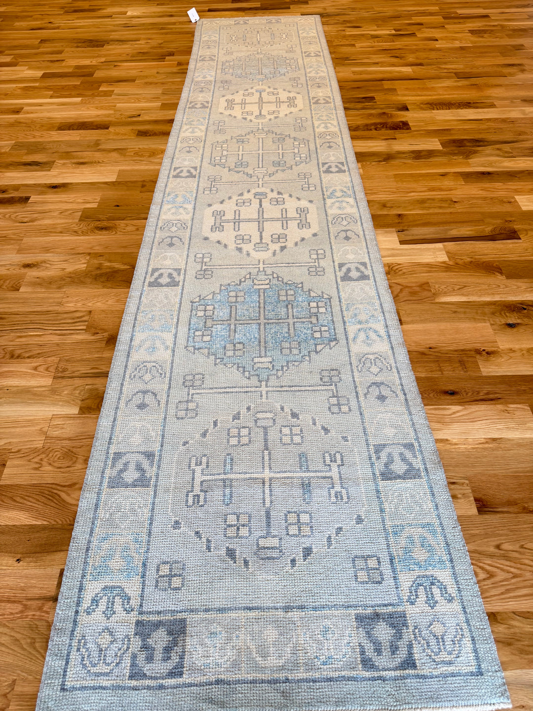 Oushak Runner 2.10x13.7 - LillieKat Rugs