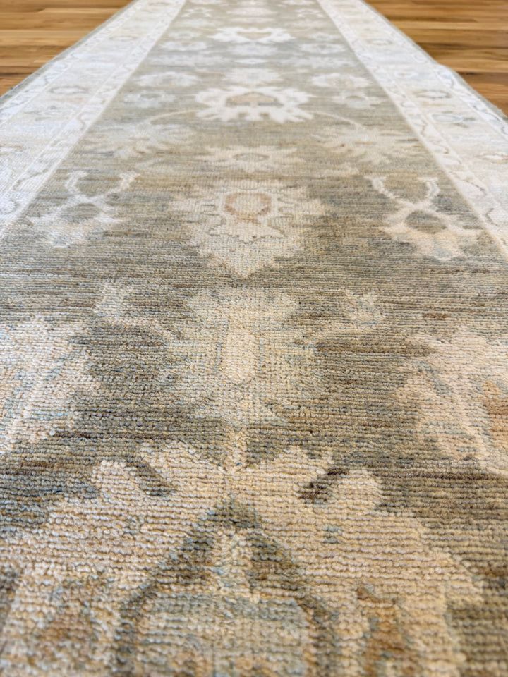 Oushak Runner 2.9x10.5 - LillieKat Rugs