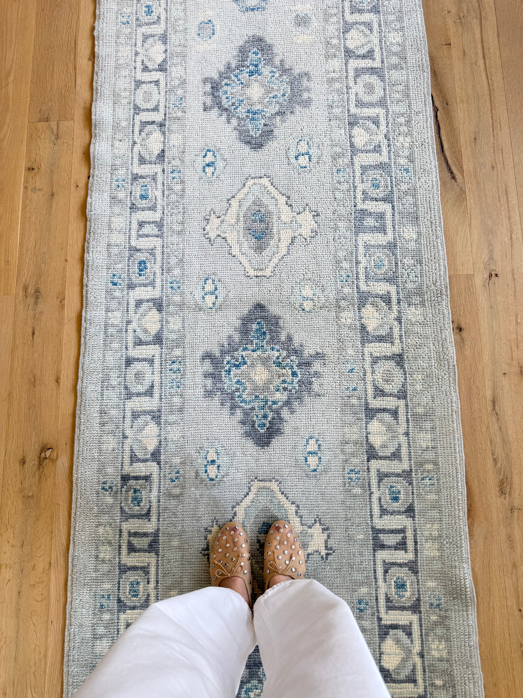 Oushak Runner 3.0x15.1 - LillieKat Rugs