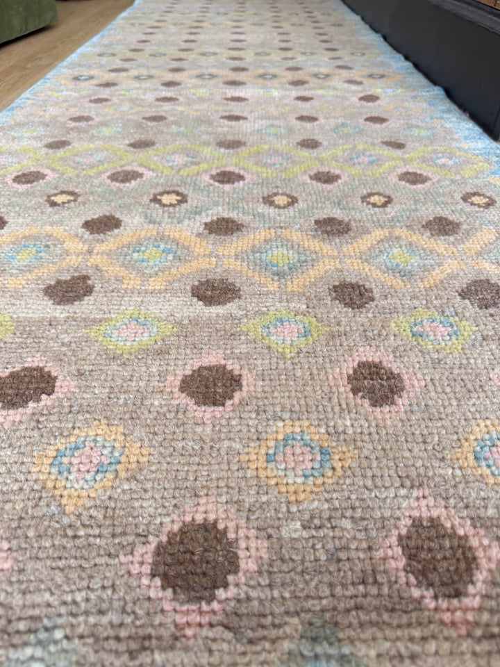Oushak Runner 2.10x11.6 - LillieKat Rugs