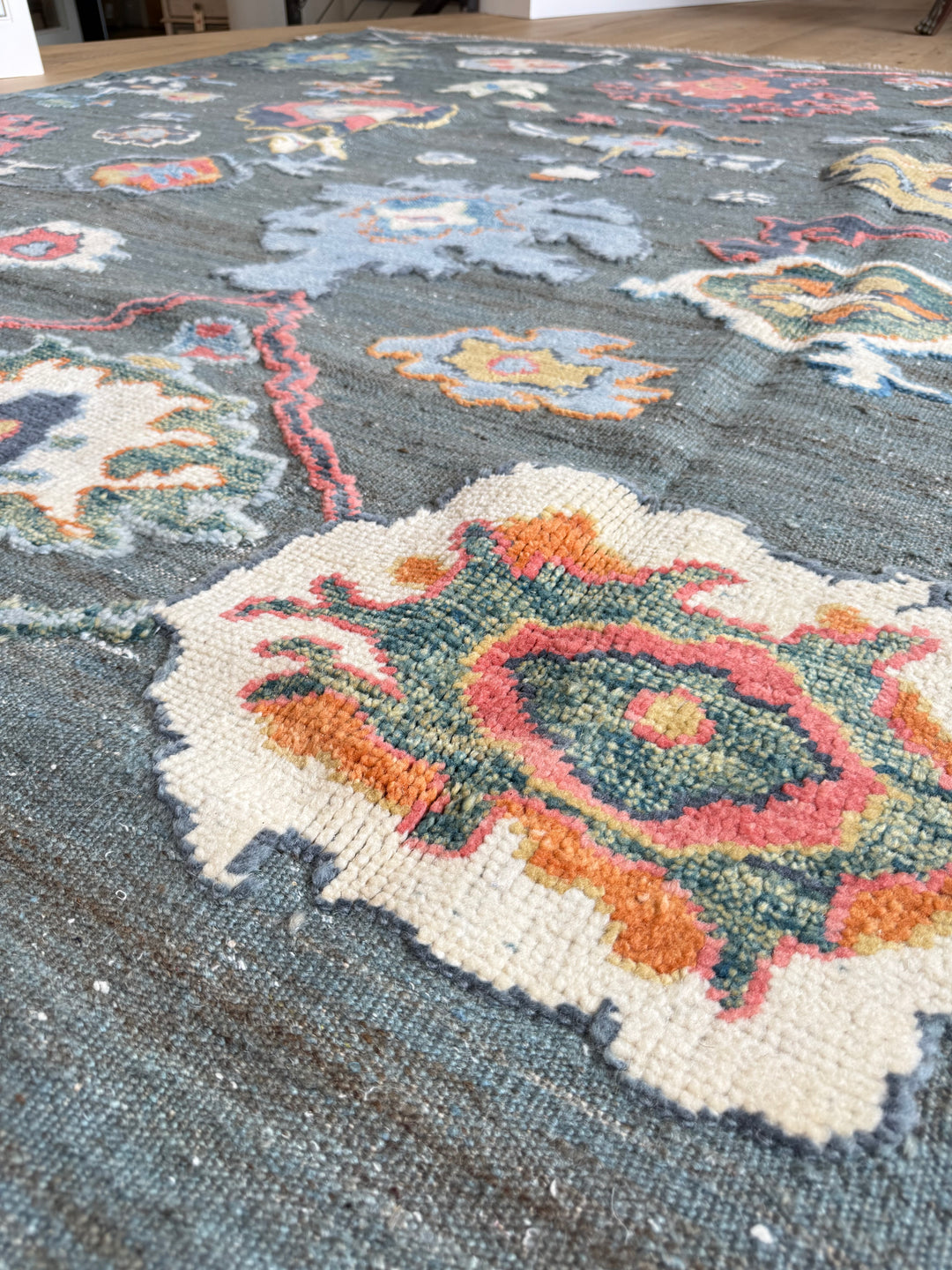 Oushak-Kilim 8.4x10.0 - LillieKat Rugs