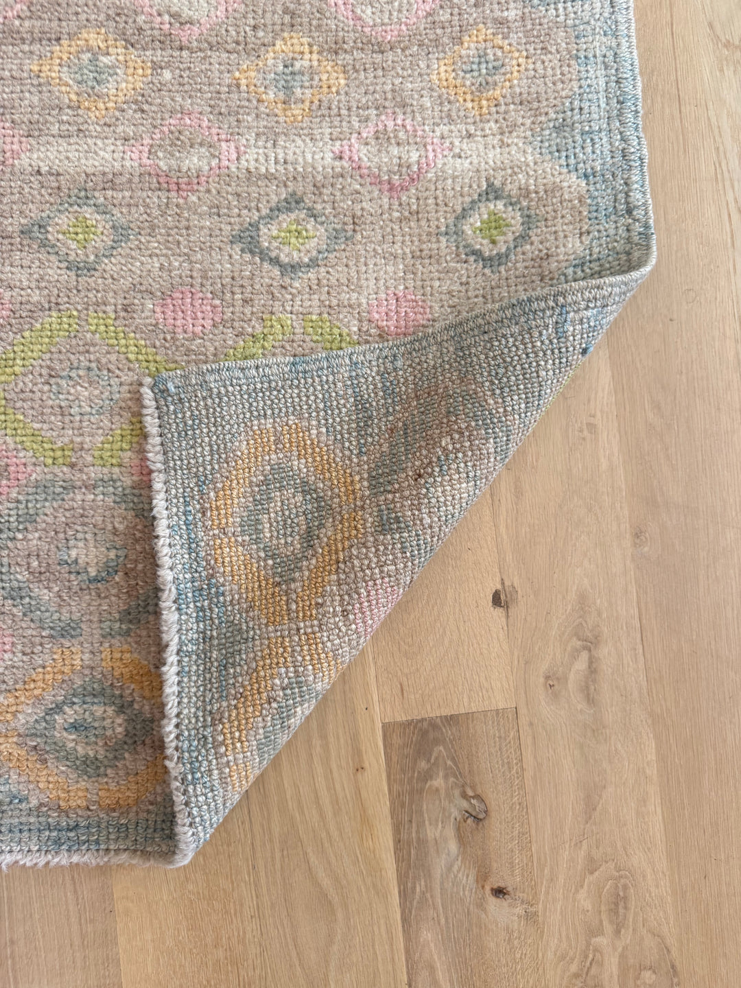 Oushak Runner 3.3x11.2 - LillieKat Rugs