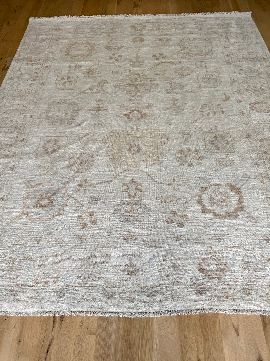 Oushak 8.1x9.8 - LillieKat Rugs