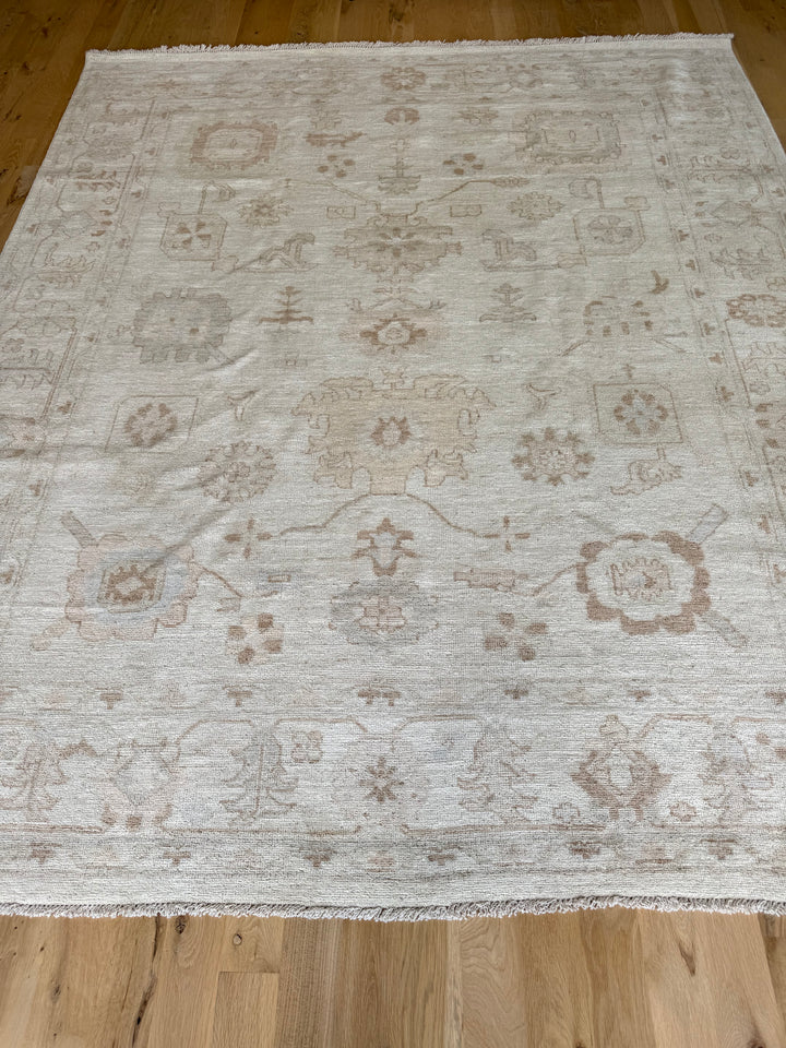 Oushak 8.1x9.8 - LillieKat Rugs