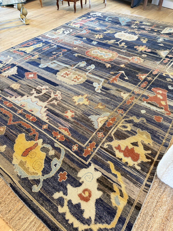 Oushak (OLD WOOL) 10.0x13.10 - LillieKat Rugs