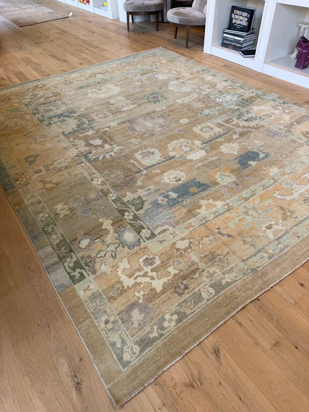 Oushak (OLD WOOL) 9.2x11.9 - LillieKat Rugs