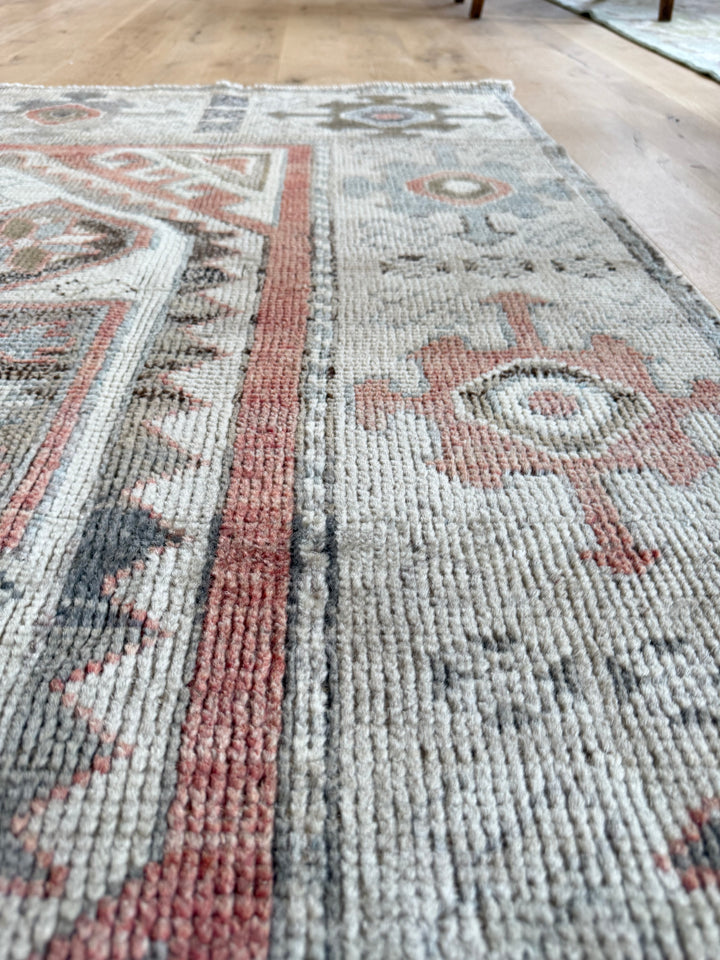 Oushak (OLD WOOL) 4.3x5.4