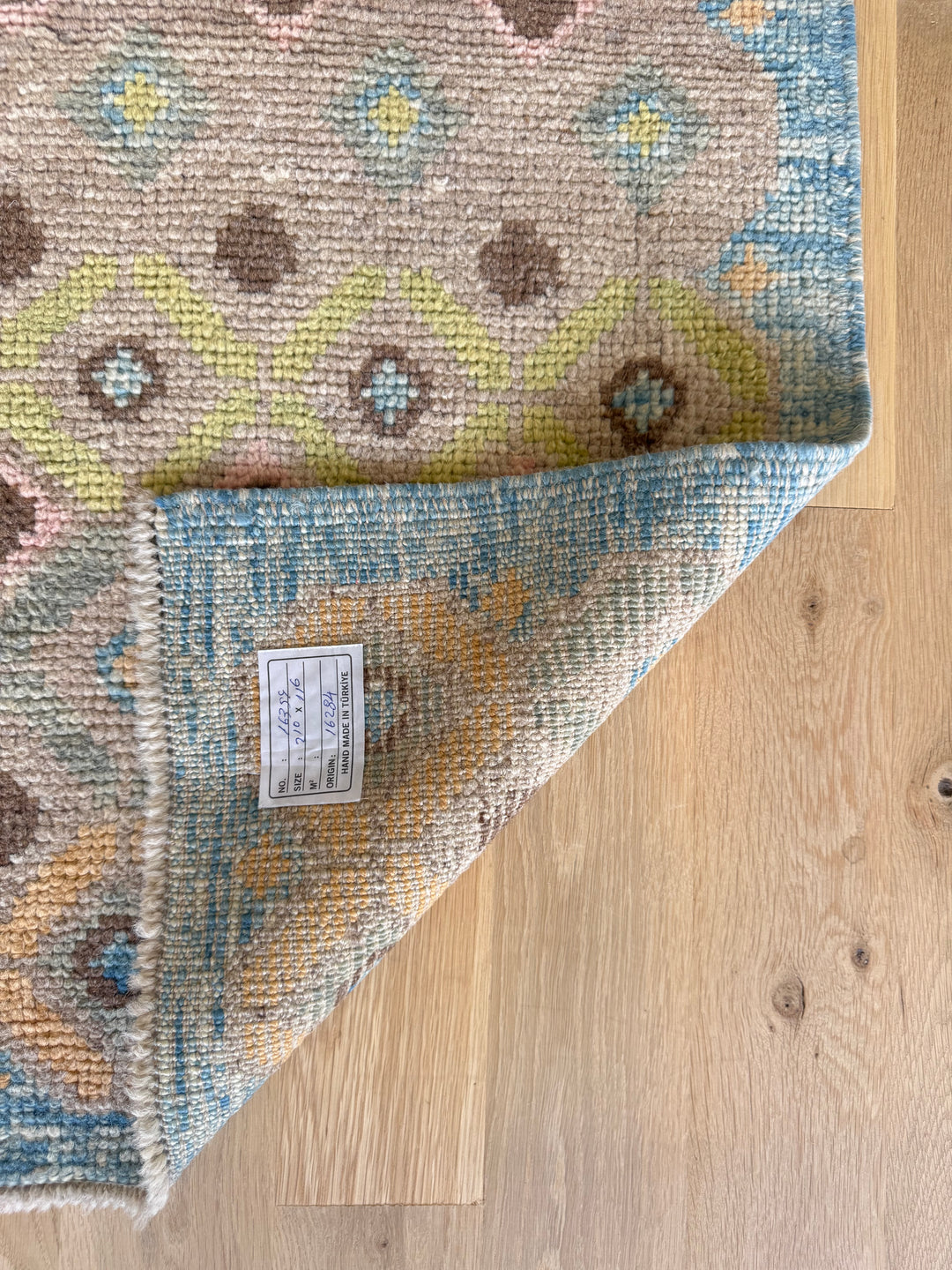 Oushak Runner 2.10x11.6 - LillieKat Rugs