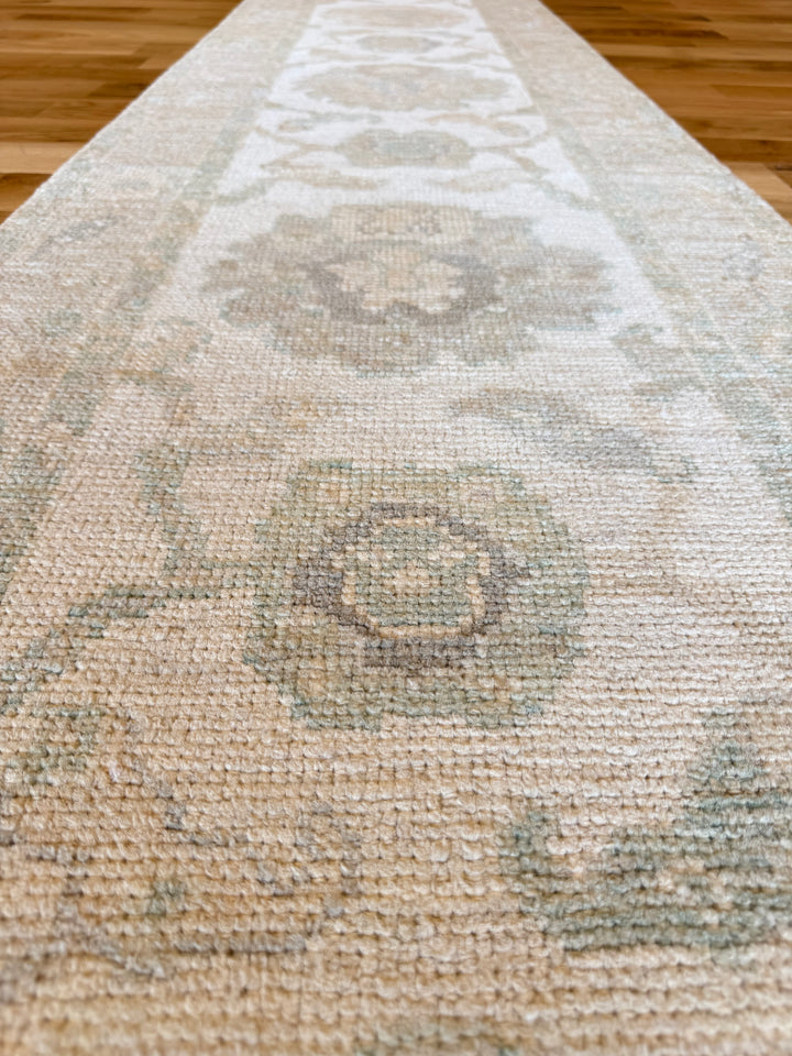 Oushak Runner 2.2x10.7 - LillieKat Rugs