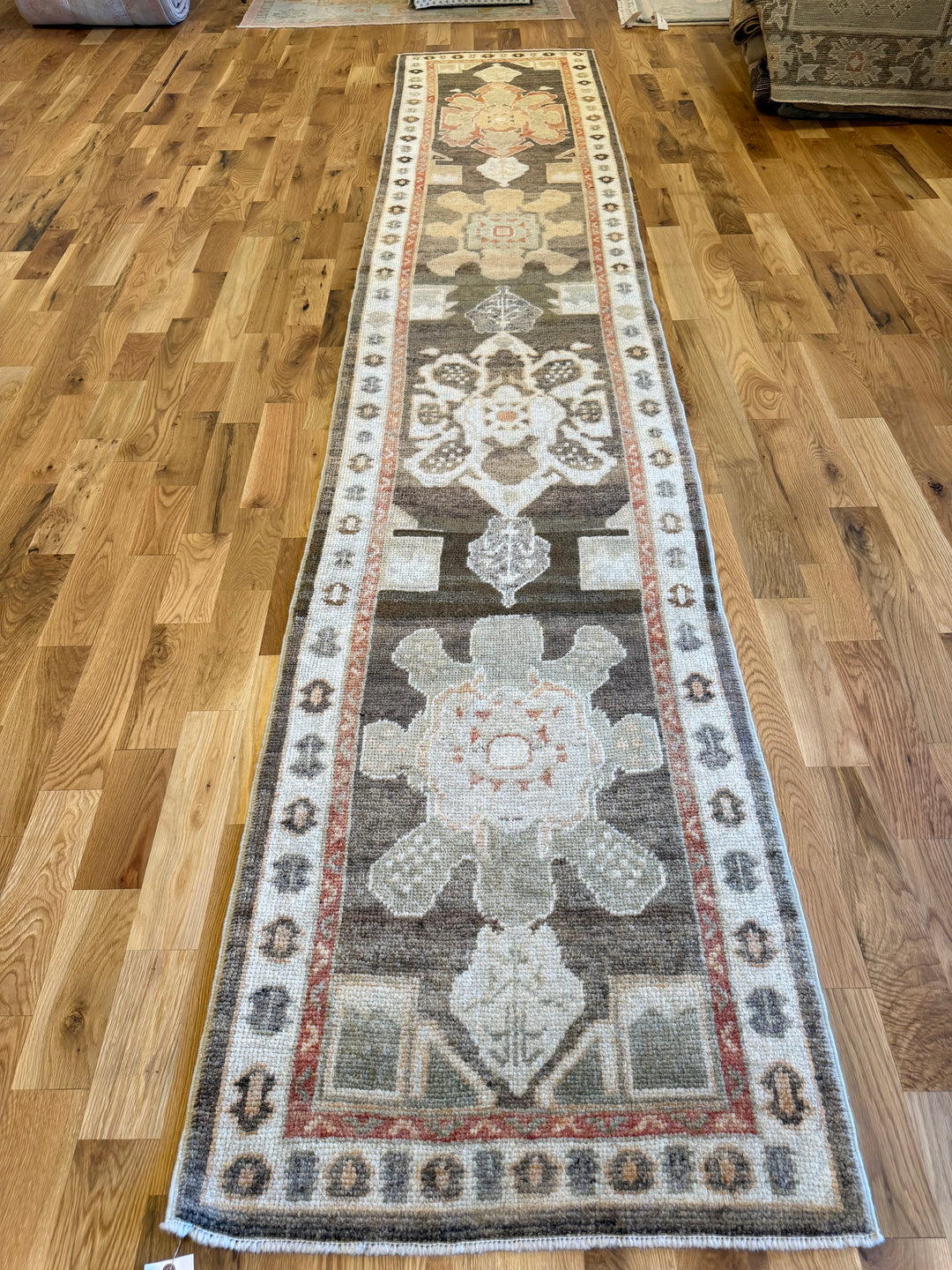 Oushak Runner (OLD WOOL) 2.8x13.10 - LillieKat Rugs