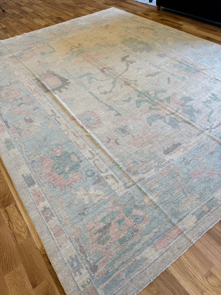 Oushak 9.7x12.1 - LillieKat Rugs