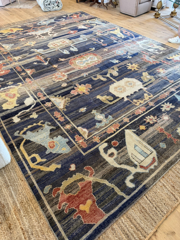 Oushak (OLD WOOL) 10.0x13.10 - LillieKat Rugs