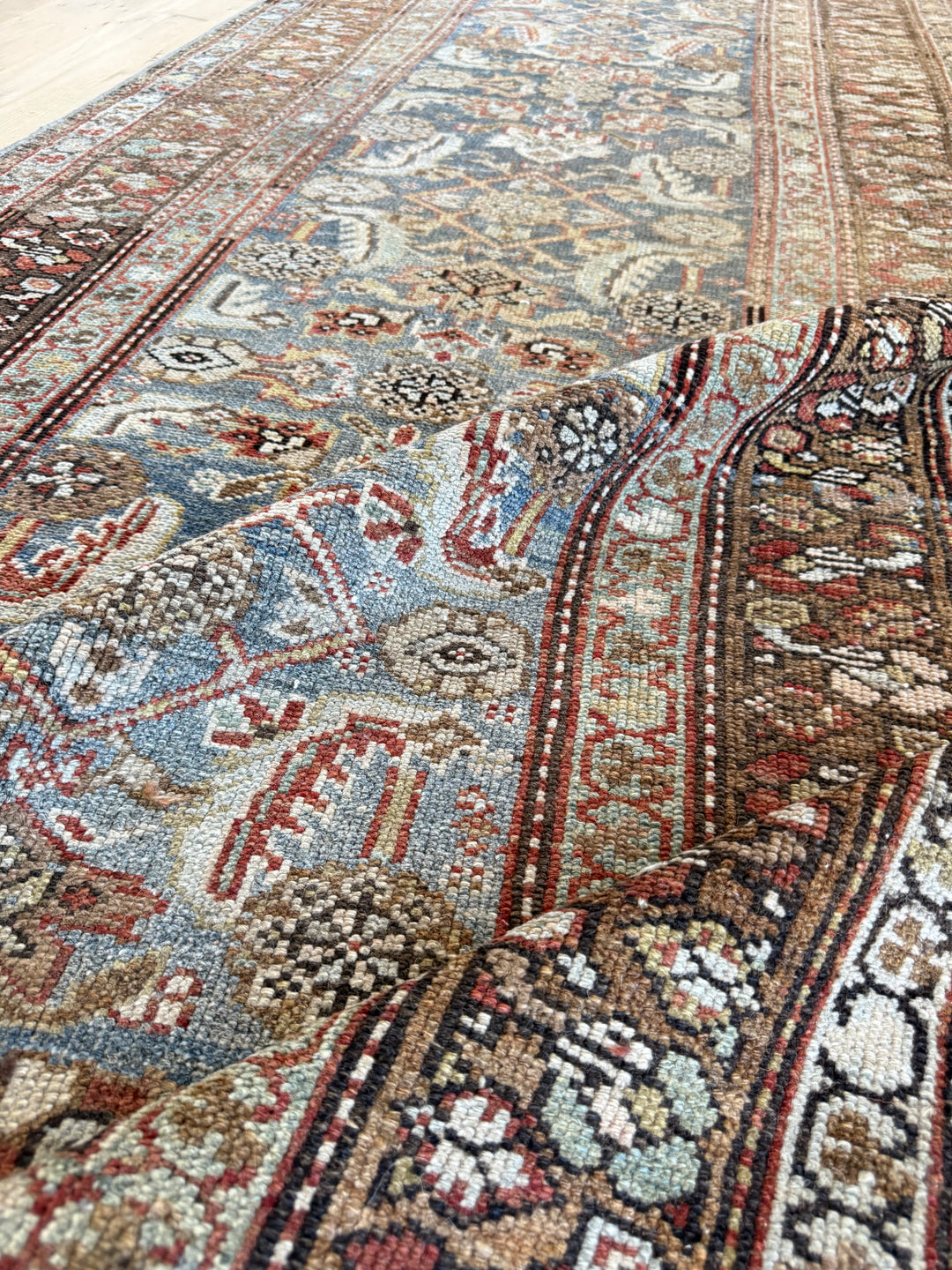 Malayer (Kurdish) Runner 3.5x16.9 - LillieKat Rugs